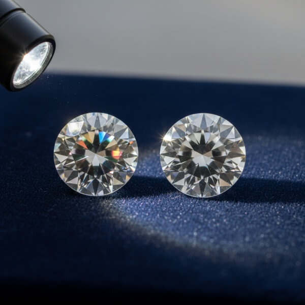 Moissanite vs Cubic Zirconia