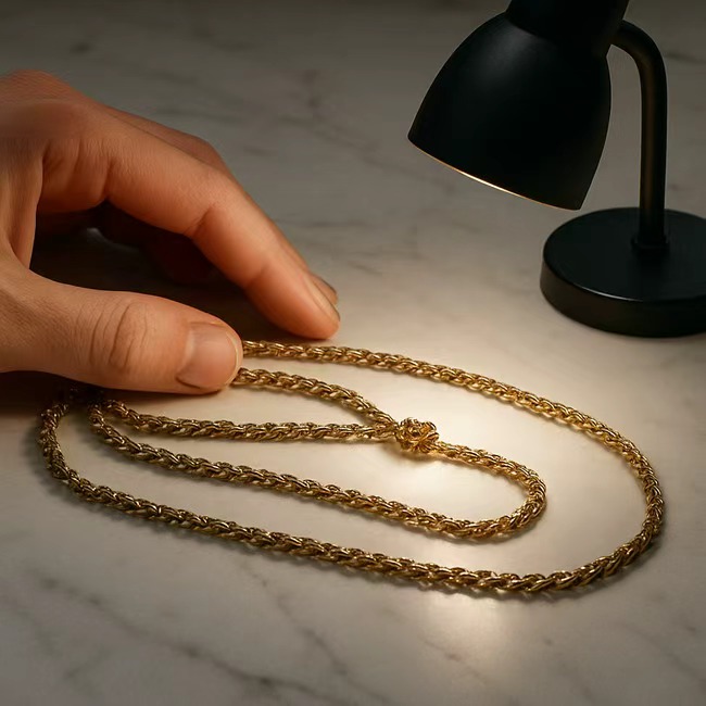 Untie the necklace