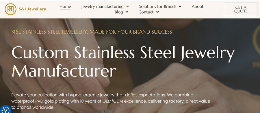Stainless Steel Jewelry Manufacturers