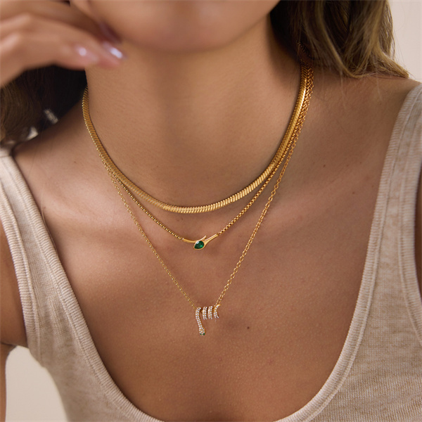 pvd plated necklace